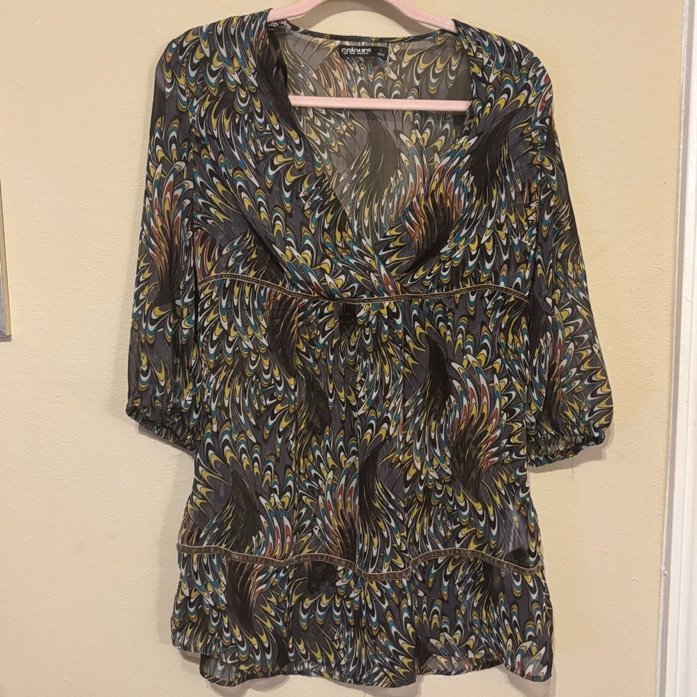 Colours of the World Tunic Blouse